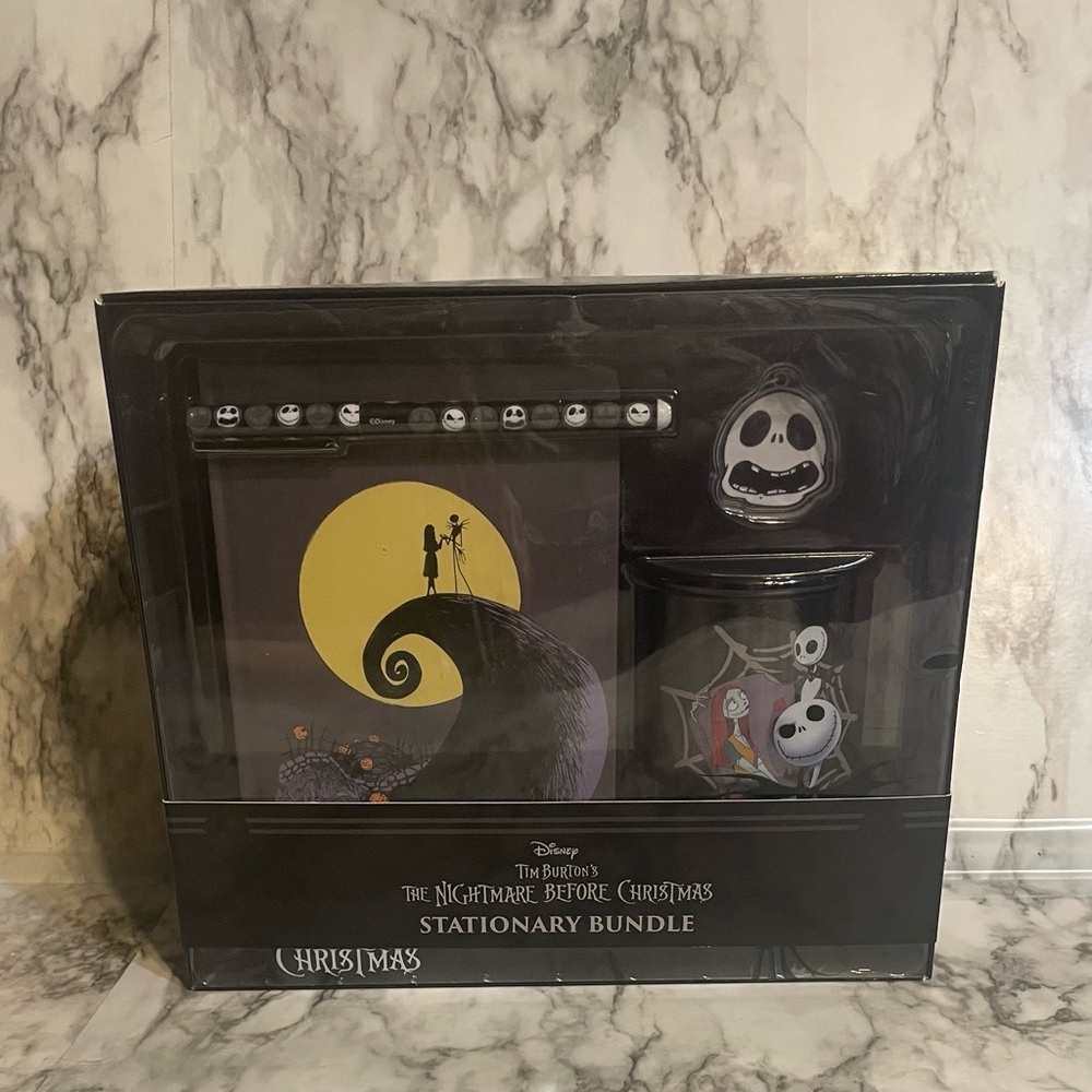 Nightmare before Christmas stationary set, NWT
